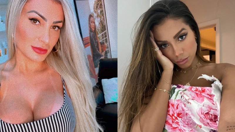 Andressa Urach e Anitta
