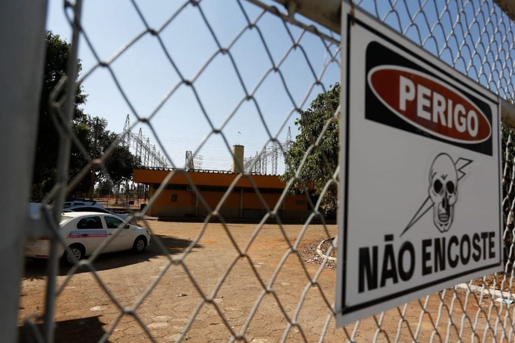 Subestação Atlântico da Enel em Goiânia (GO)