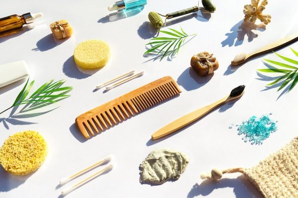 Zero Waste Concept for Natural Beauty Products.