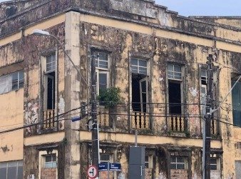 2020: prédio onde ficava a antiga sede da Fundação Cultural do Município de Belém (Fumbel)