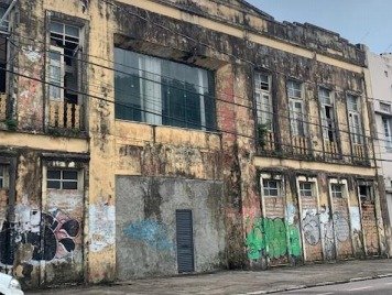 2020: prédio onde ficava a antiga sede da Fundação Cultural do Município de Belém (Fumbel)