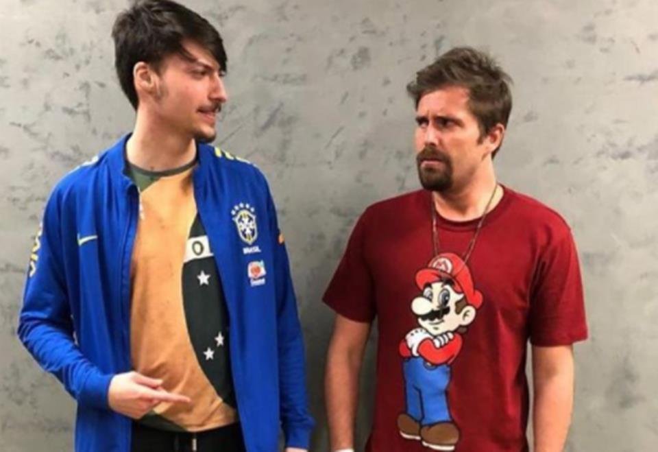 Jair Renan Bolsonaro e Thiago Gagliasso amigos