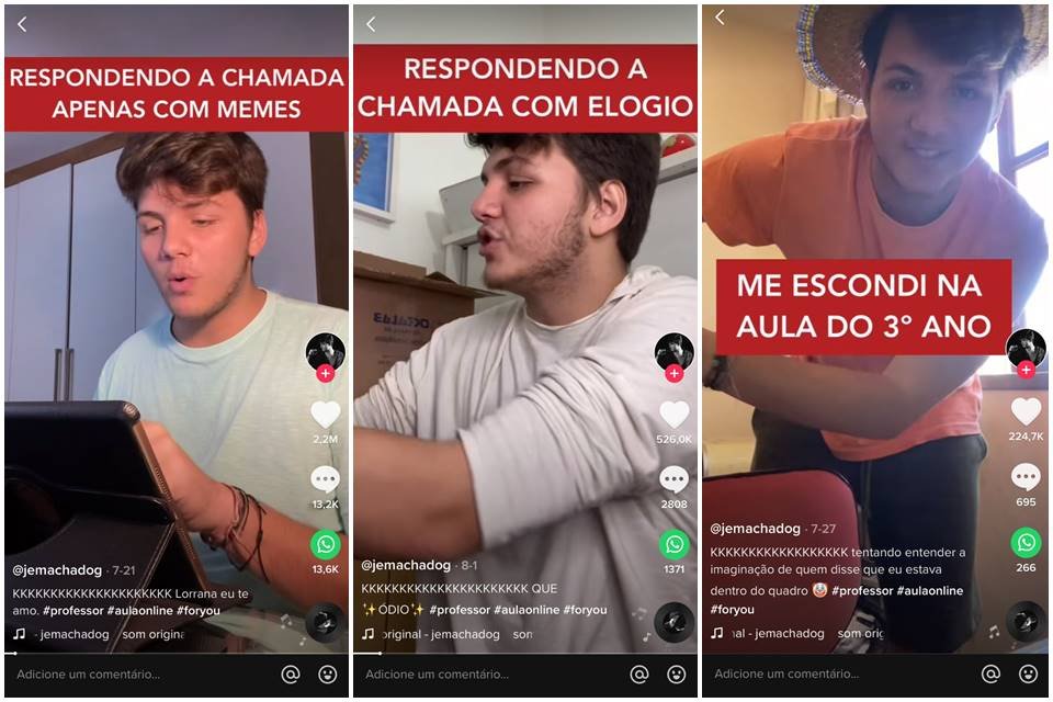 Professor Tiktok Docente Usa Plataforma Para Ganhar Aten O De Alunos Metr Poles