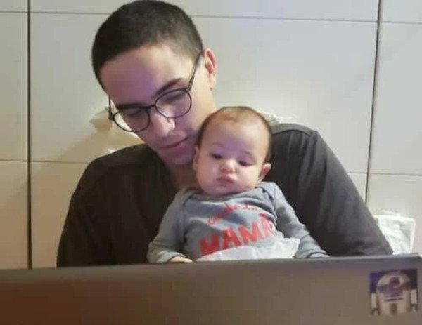 André e afilhada