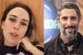 Tata Werneck e Marcos Mion