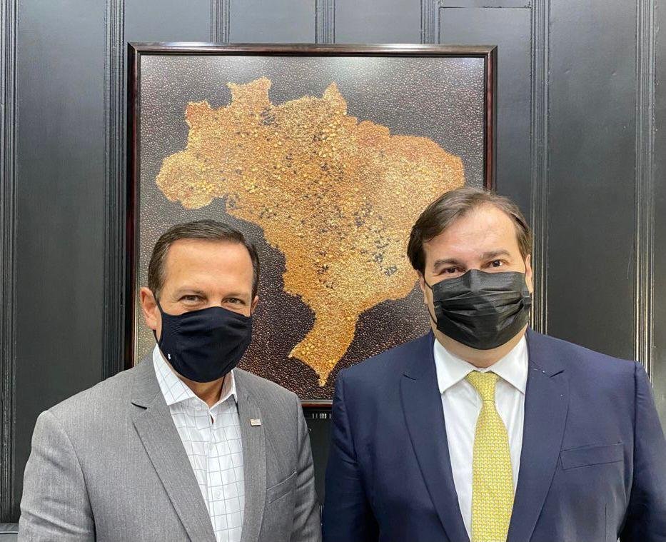 João Doria e Rodrigo Maia