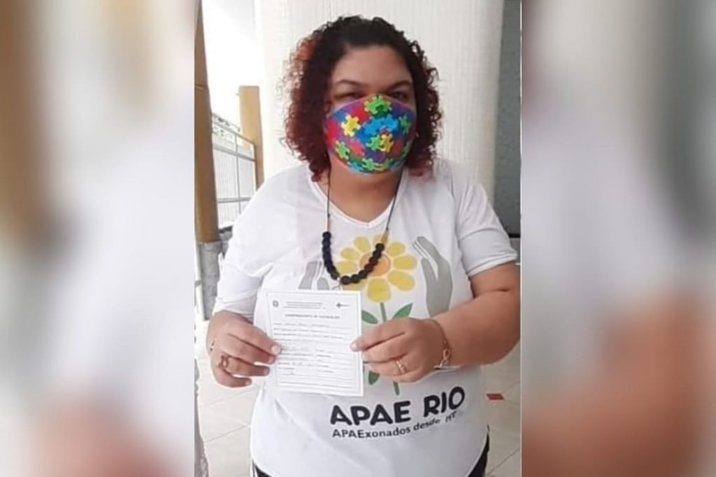 Vacinação de pessoas com deficiência no Rio de Janeiro