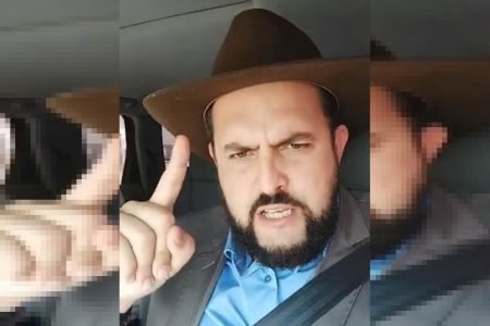 Zé Trovão, líder de caminhoneiros