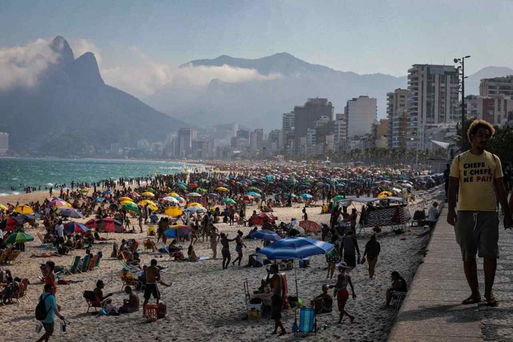 Praia de Ipanema, no Rio de Janeiro
