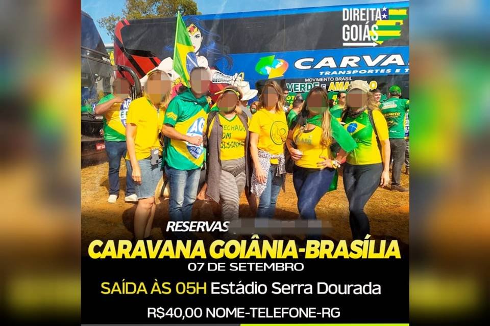 apoiadores de bolsonaro anunciam caravanas em várias partes do brasil para atos do dia 7 de setembro