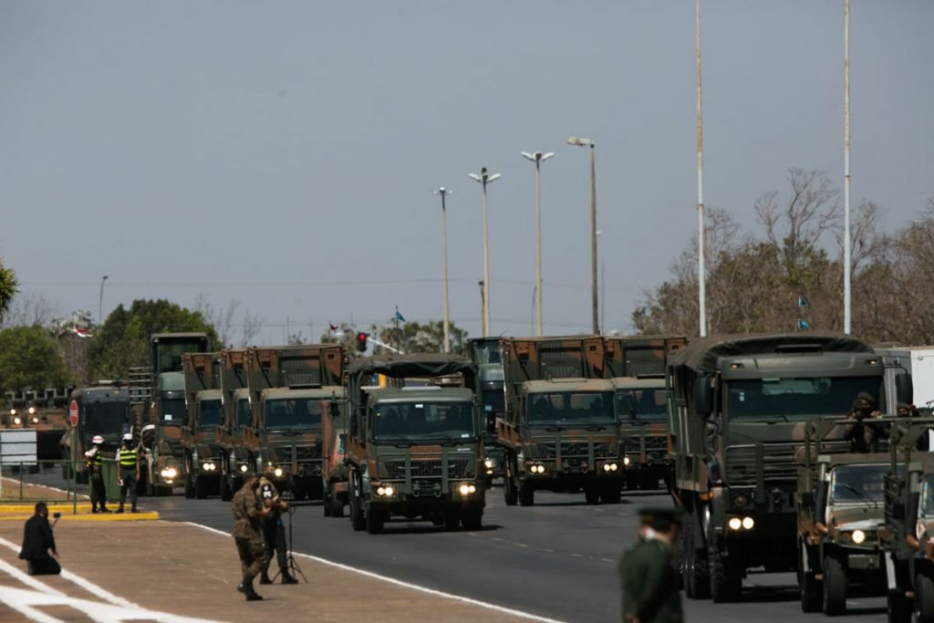 Cerimônia de comemoração do dia do soldado no Quartel General do Exército agenda bolsonaro militares