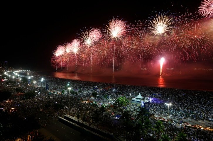 Reveillon Rio - Praia de Copacabana