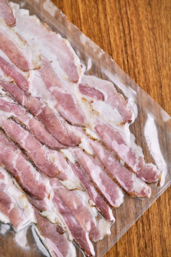 Bacon fatiado do XAMAM