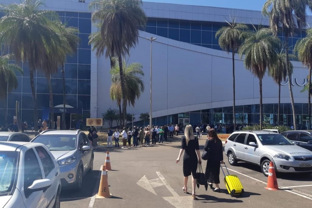 Evento conservador Cpac Brasil é realizado no Centro de Convenções de Brasília