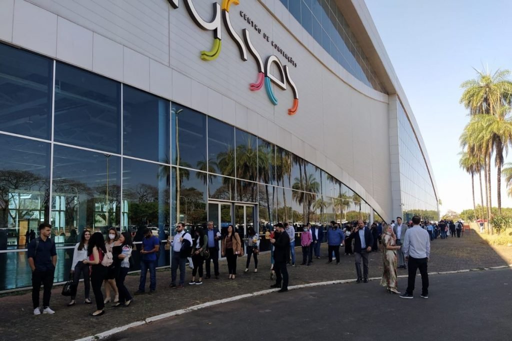 Evento conservador Cpac Brasil é realizado no Centro de Convenções de Brasília