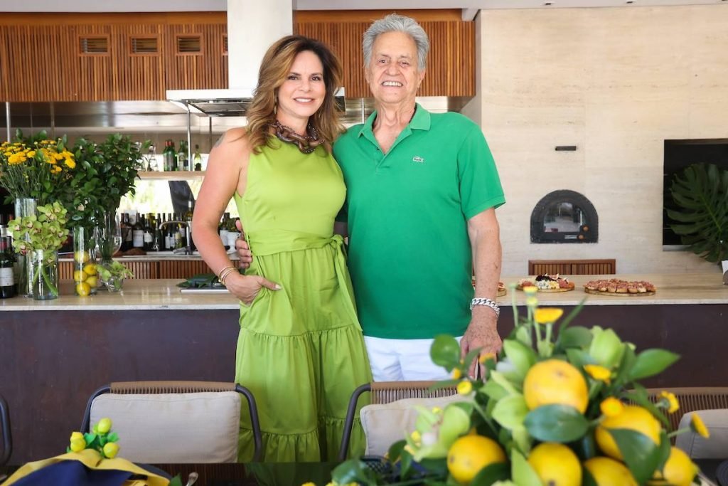 Claudia Salomão e Márcio Ladeira