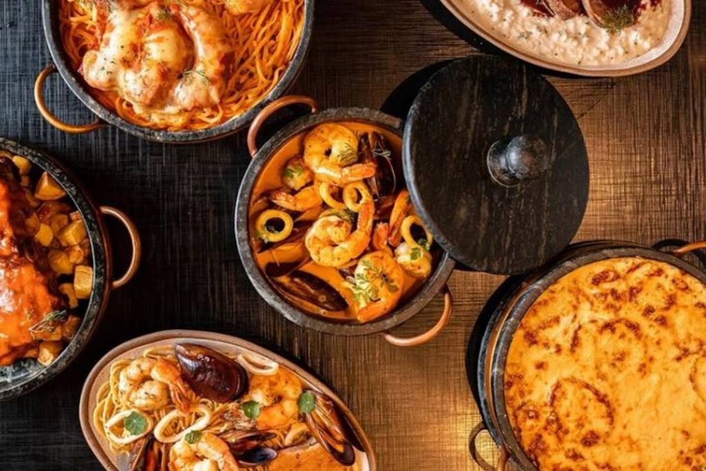 receitas com camarões e outros frutos do mar