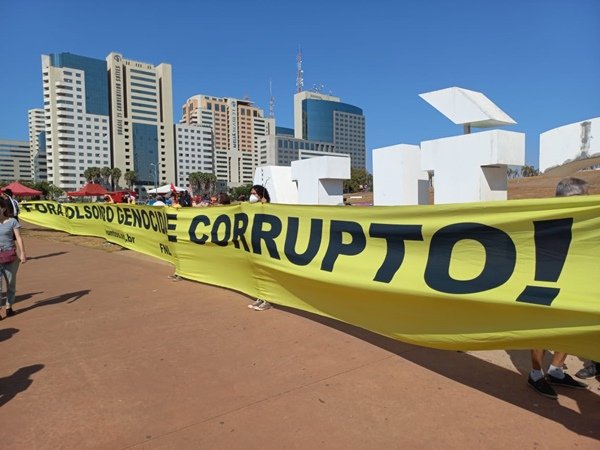 Protesto contra Bolsonaro no Grito dos Excluídos