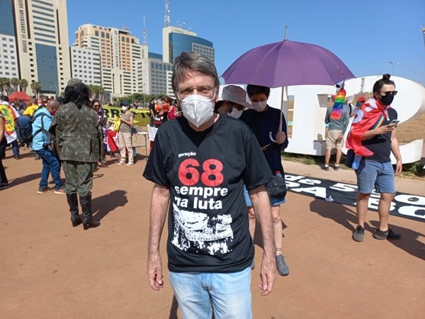 Protesto contra Bolsonaro no Grito dos Excluídos
