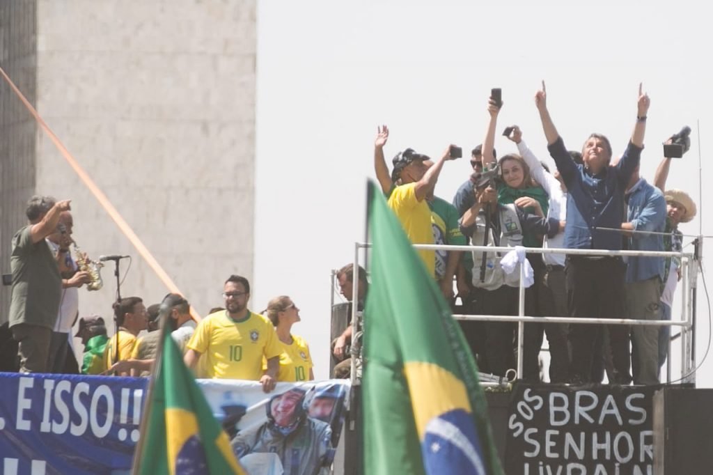 7 de setembro protesto brasil brasilia bolsonaro stf helicoptero esplanada DF 31