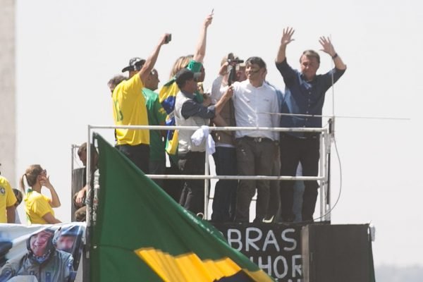 7 de setembro protesto brasil brasilia bolsonaro stf helicoptero esplanada DF 31