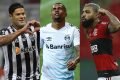 Hulk, Douglas Costa e Gabigol