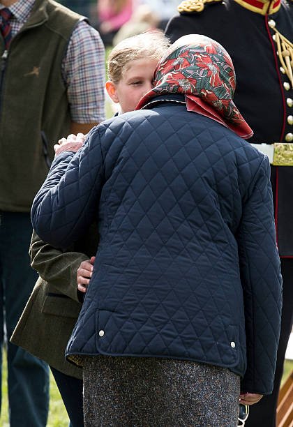 Lady Louise e Rainha Elizabeth