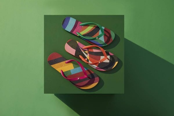 Chinelo de Dedo Verde Lime Bico Quadrado Brizza | Arezzo