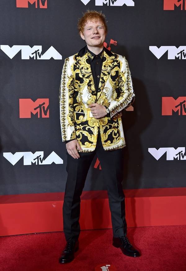 Ed Sheeran, de Versace