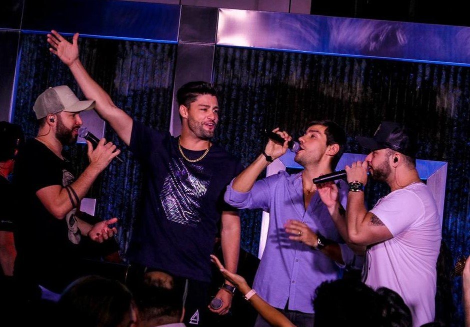 SambaLove grava com Tierry, Munhoz e Mariano e Diego e Victor Hugo