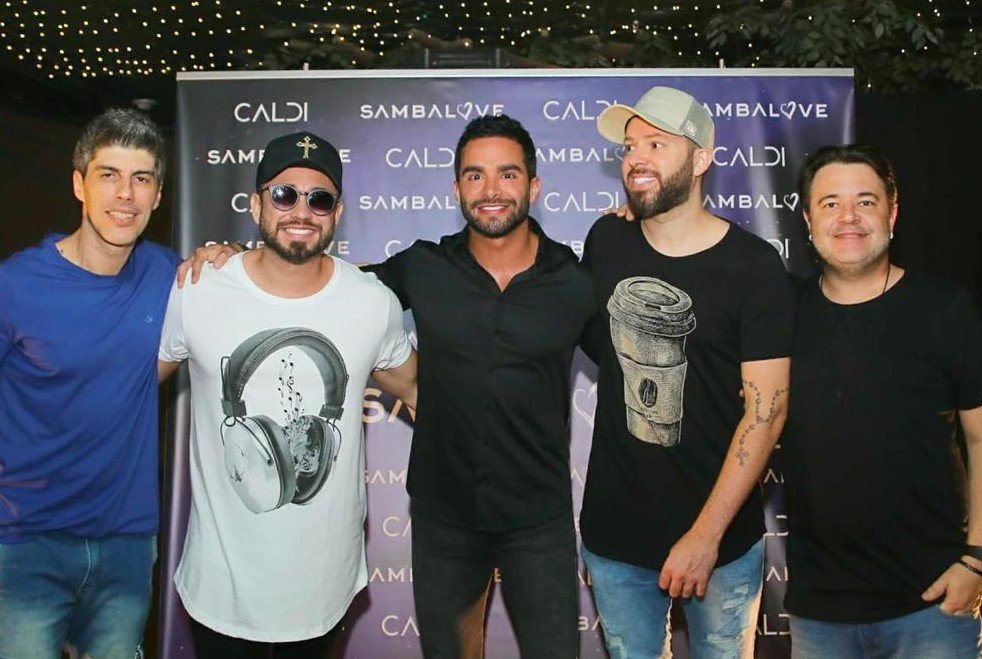 SambaLove grava com Tierry, Munhoz e Mariano e Diego e Victor Hugo