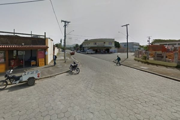 Crime aconteceu na Rua Francisco Guerreiro, no bairro Jardim Brasil, em Períbe, litoral de São Paulo