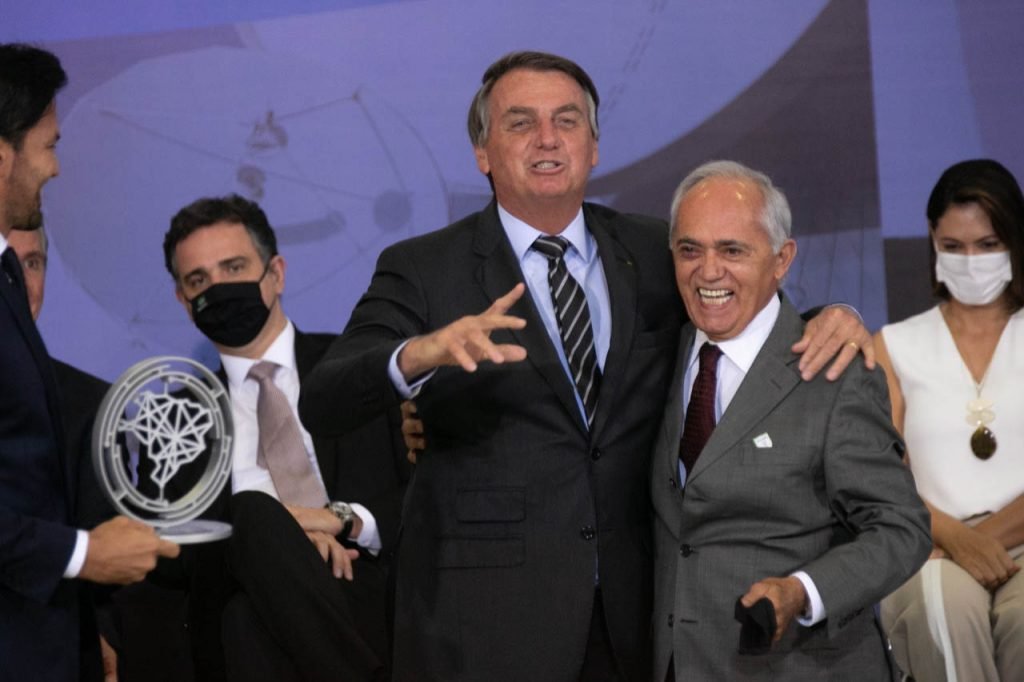 Cerimônia do Prêmio Marechal Rondon de Comunicações conta com a presença do presidente bolsonaro, lira e pacheco 9