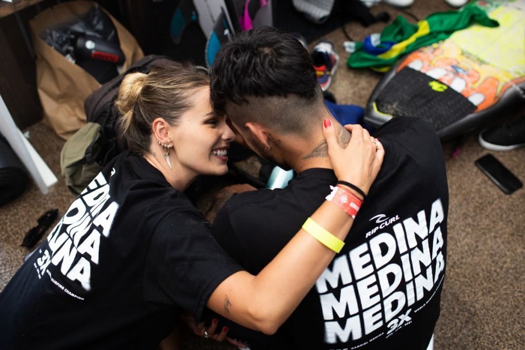 Gabriel Medina e Yasmin Brunet