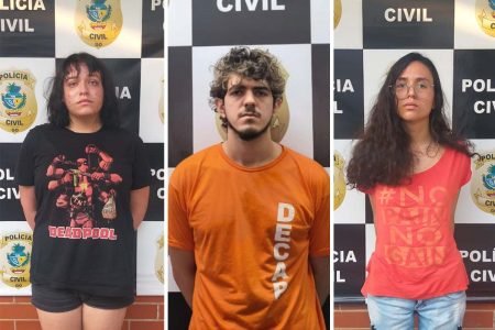suspeitos pela morte de ariane bárbara laureano, em goiânia