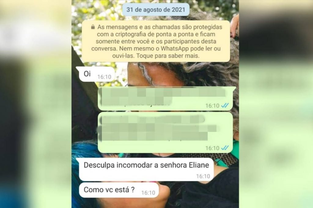 últimas mensagens enviadas por ariane bárbara, vítima de assassinato cometido por amigos em goiânia