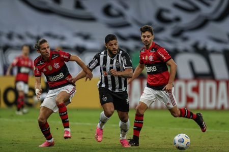 Partida entre Atlético MG e Flamengo pelo Brasileirão 2021