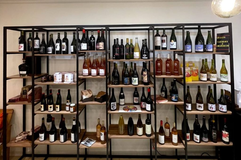 estante de vinhos