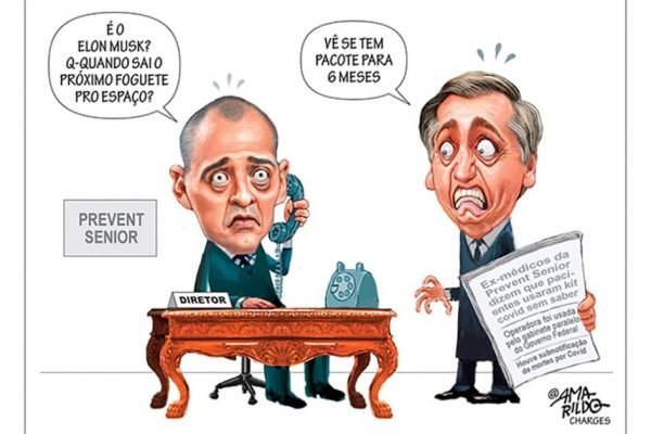 Charge do Amarildo