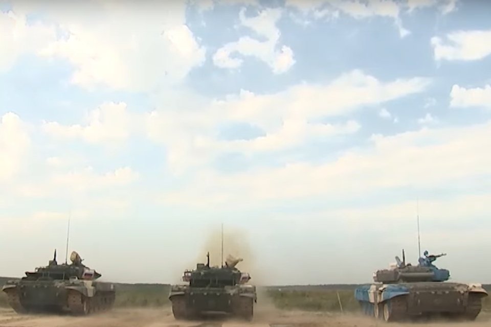 teve até corrida de tanques nos Jogos Militares Internacionais