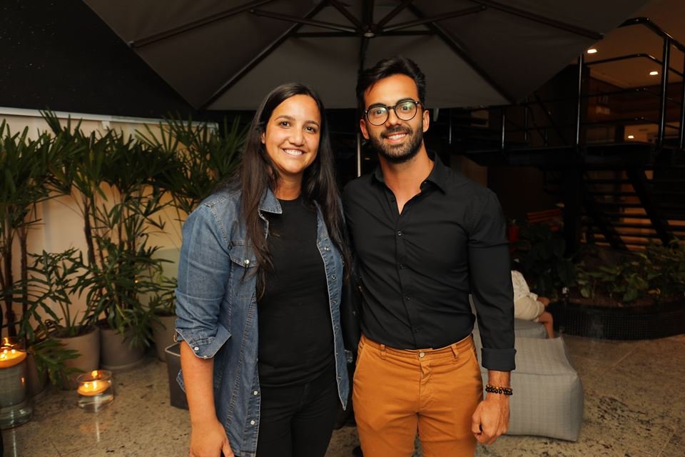 Laísa Carpaneda e Bruno Moren