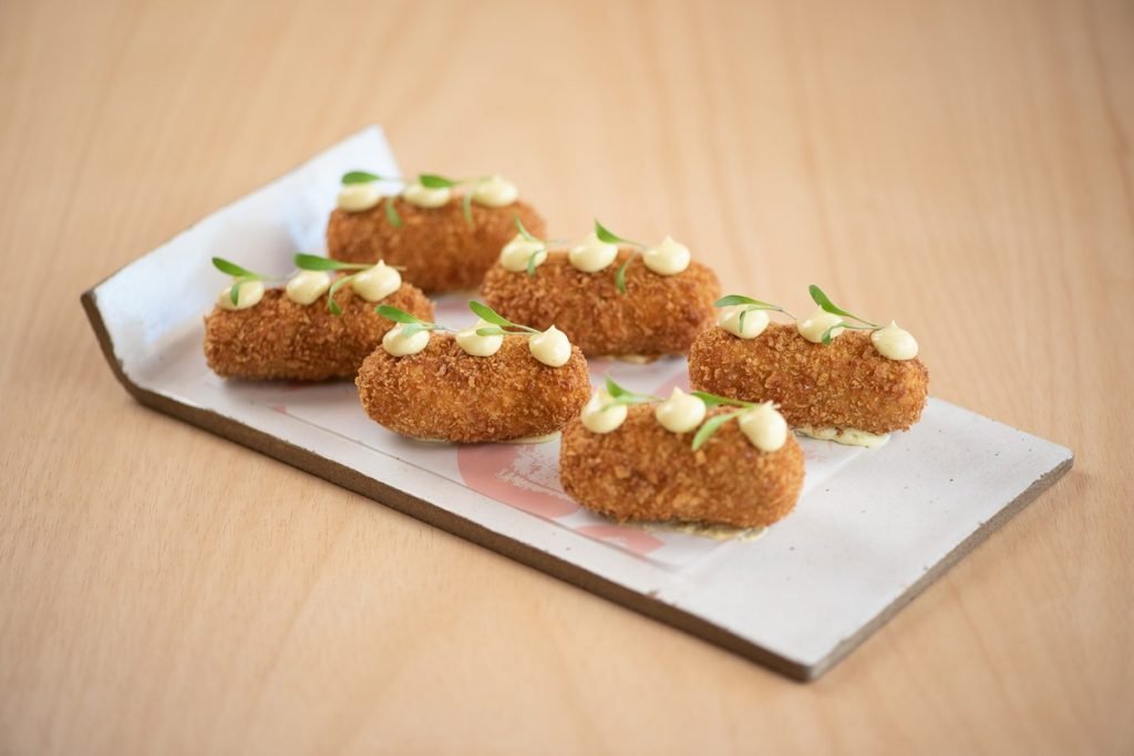 Croquete de carne de panela