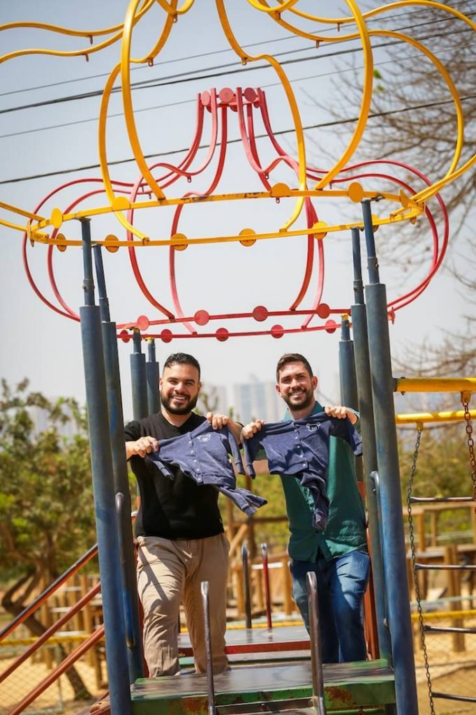Casal Robert e Gustavo