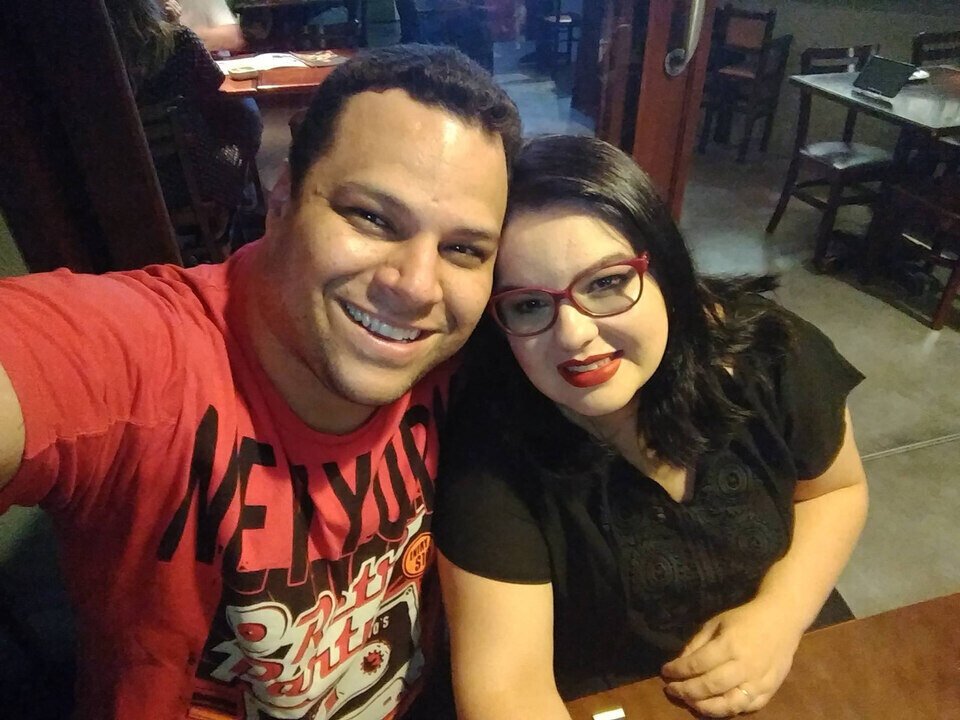 Diego Legnari, técnico de enfermagem, se contagiou com a covid-19 e depois Verônica também desenvolveu a doença