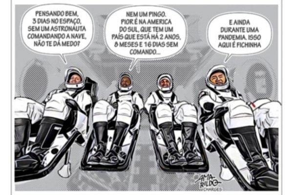 Charge do Amarildo