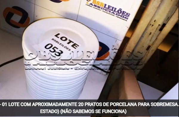 item leilão setembro 2021