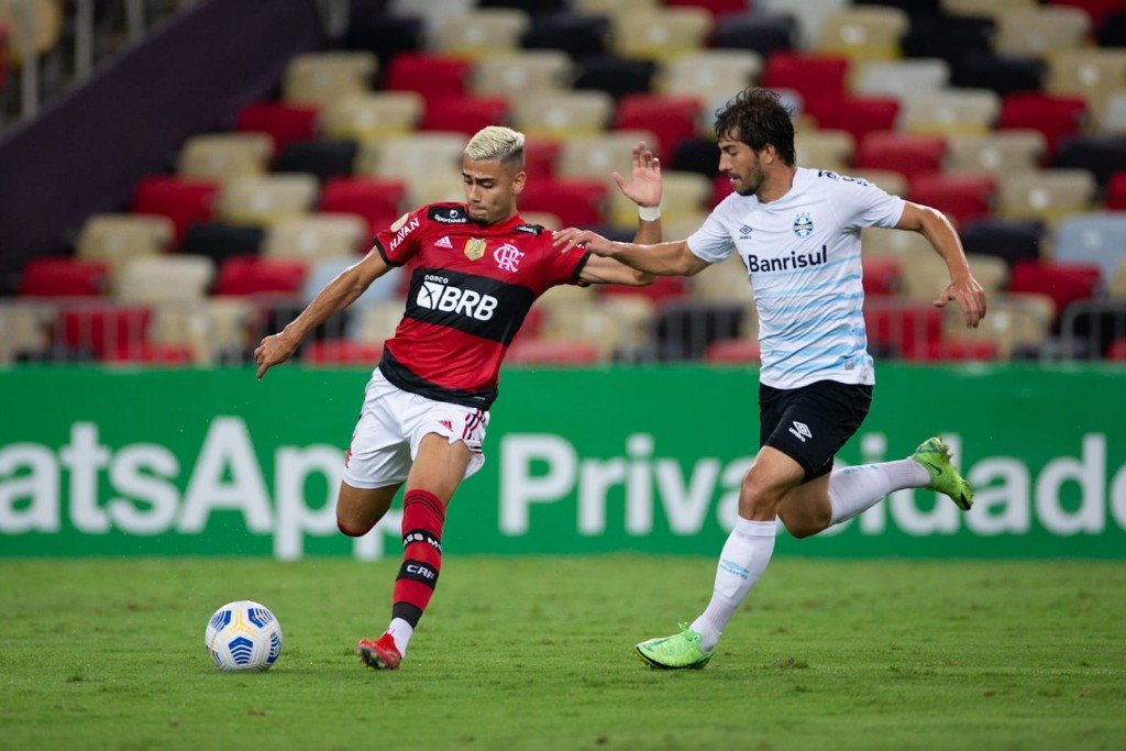 Flamengo x Grêmio no Maracanã, sem público, pela 21 rodada do Brasileirão