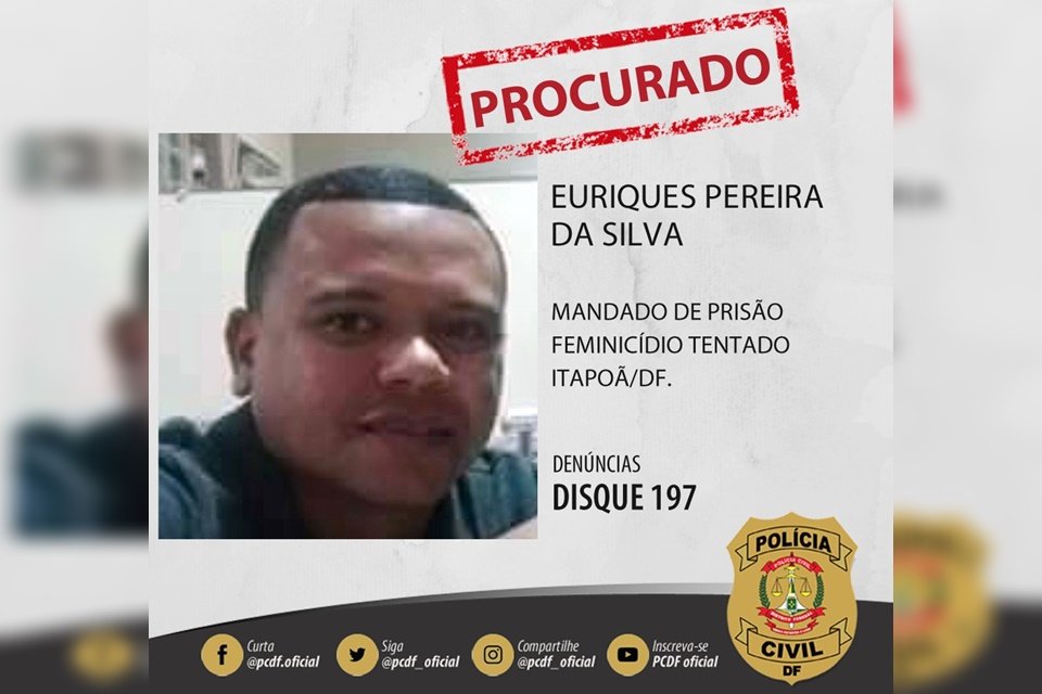 Homem Esfaqueia Ex Mulher No Df E Foge Polícia Civil Procura Autor