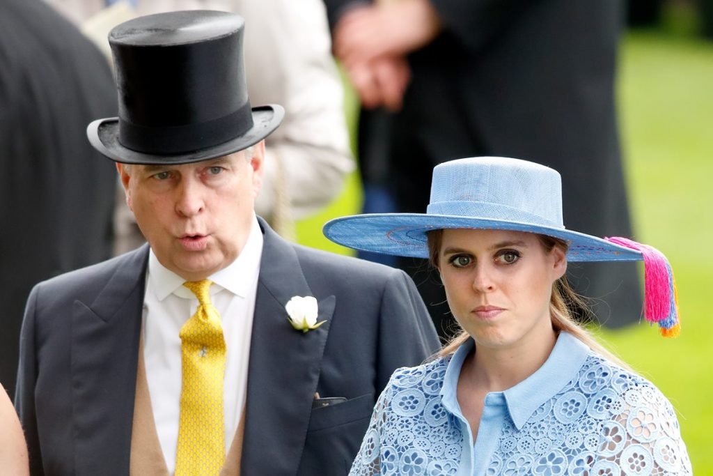 Príncipe Andrew e princesa Beatrice