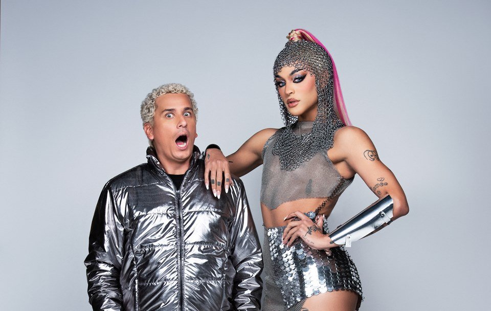 Rafael Portugal e Pabllo Vittar